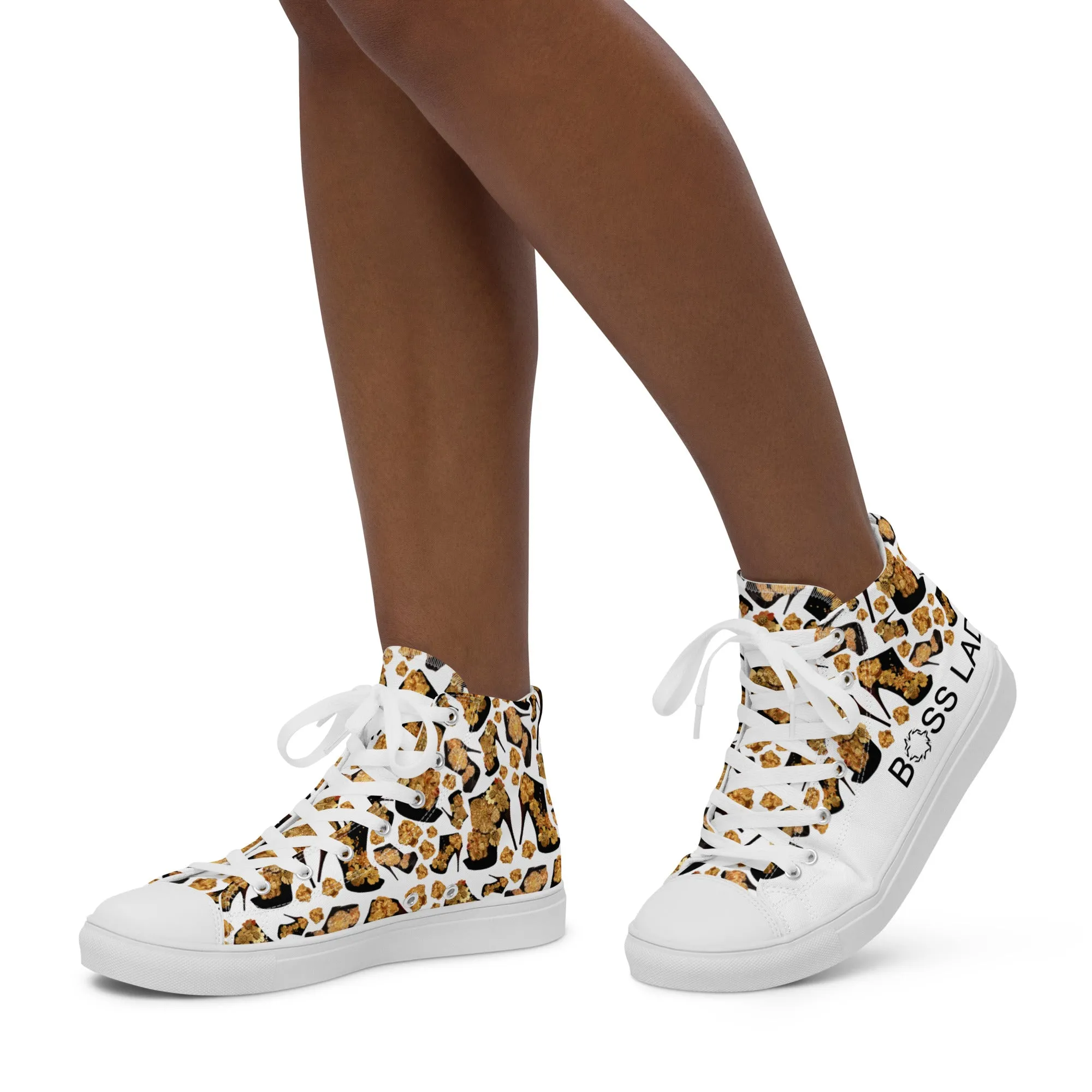 Women’s high top canvas shoes 'Boss Up'
