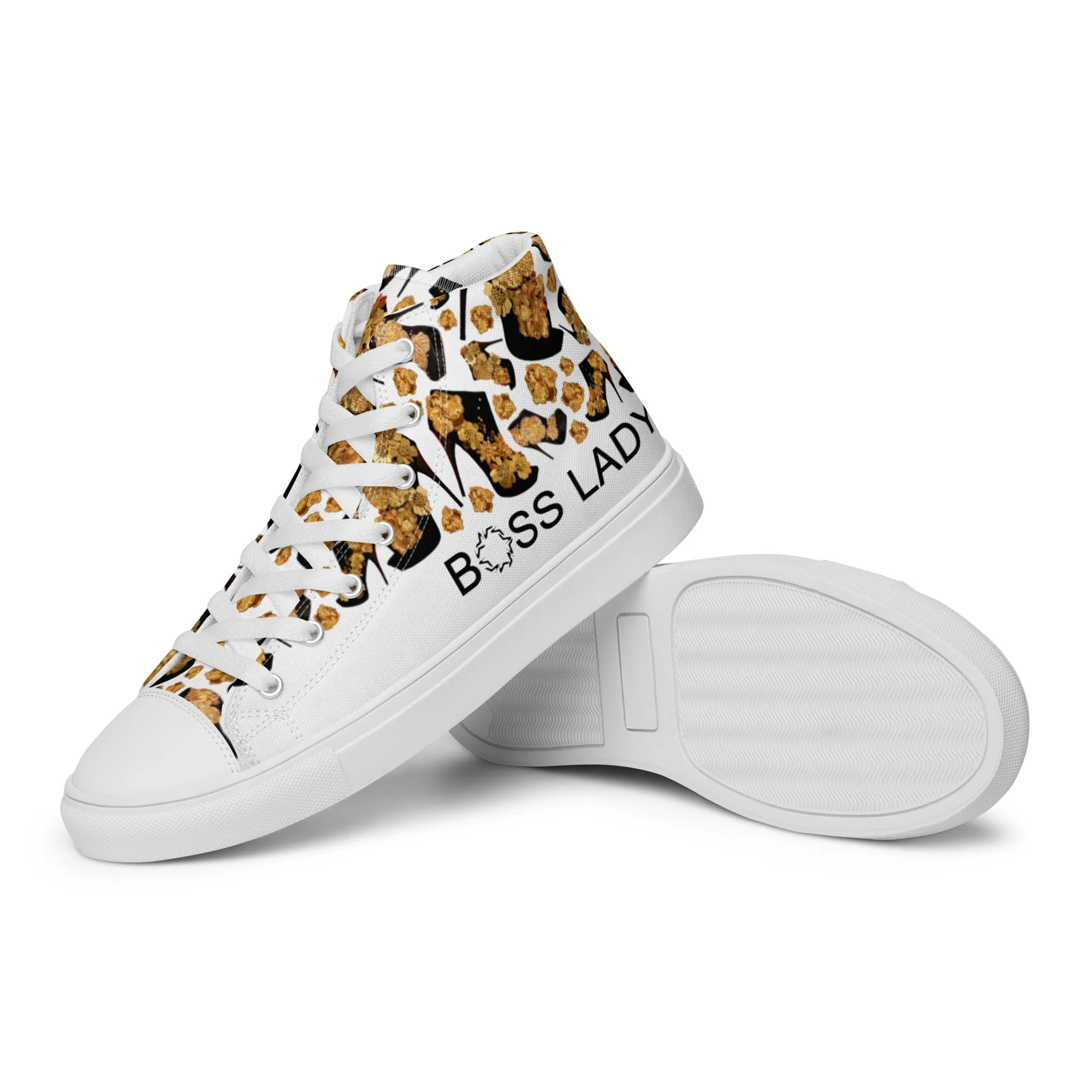 Women’s high top canvas shoes 'Boss Up'