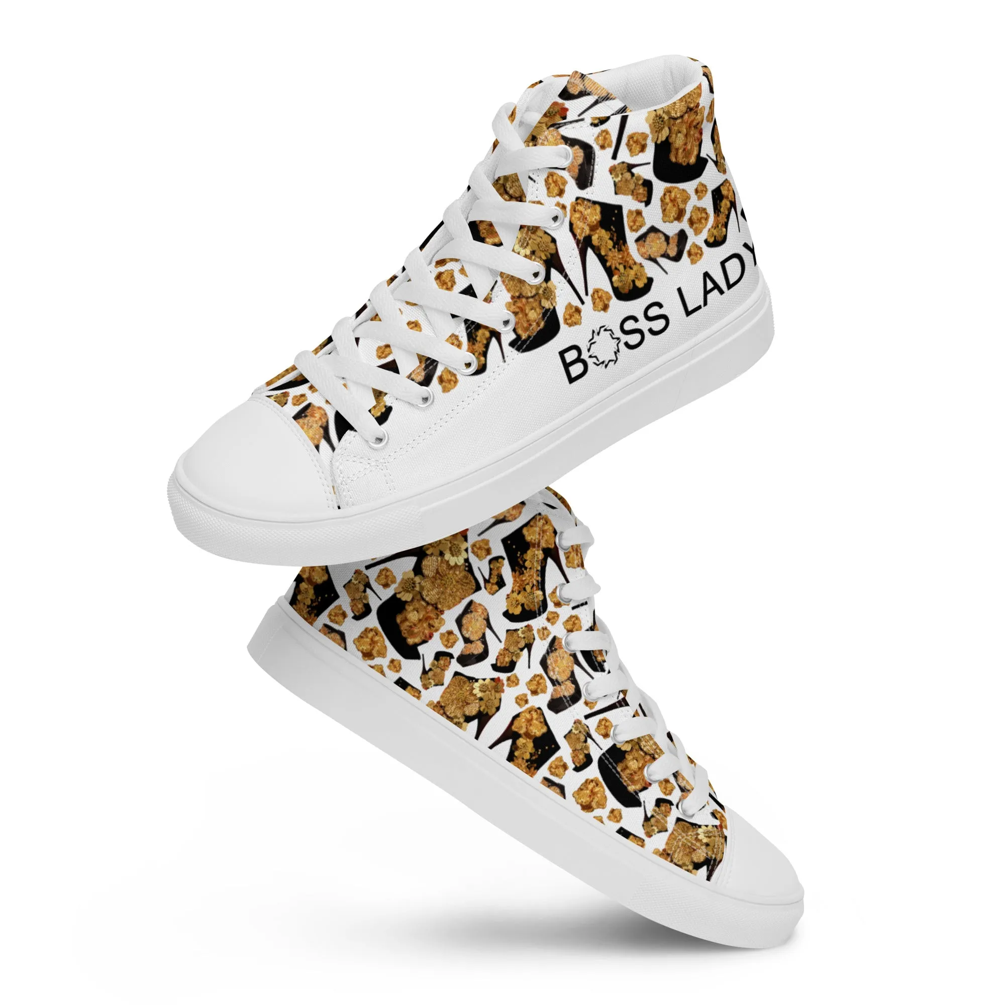 Women’s high top canvas shoes 'Boss Up'