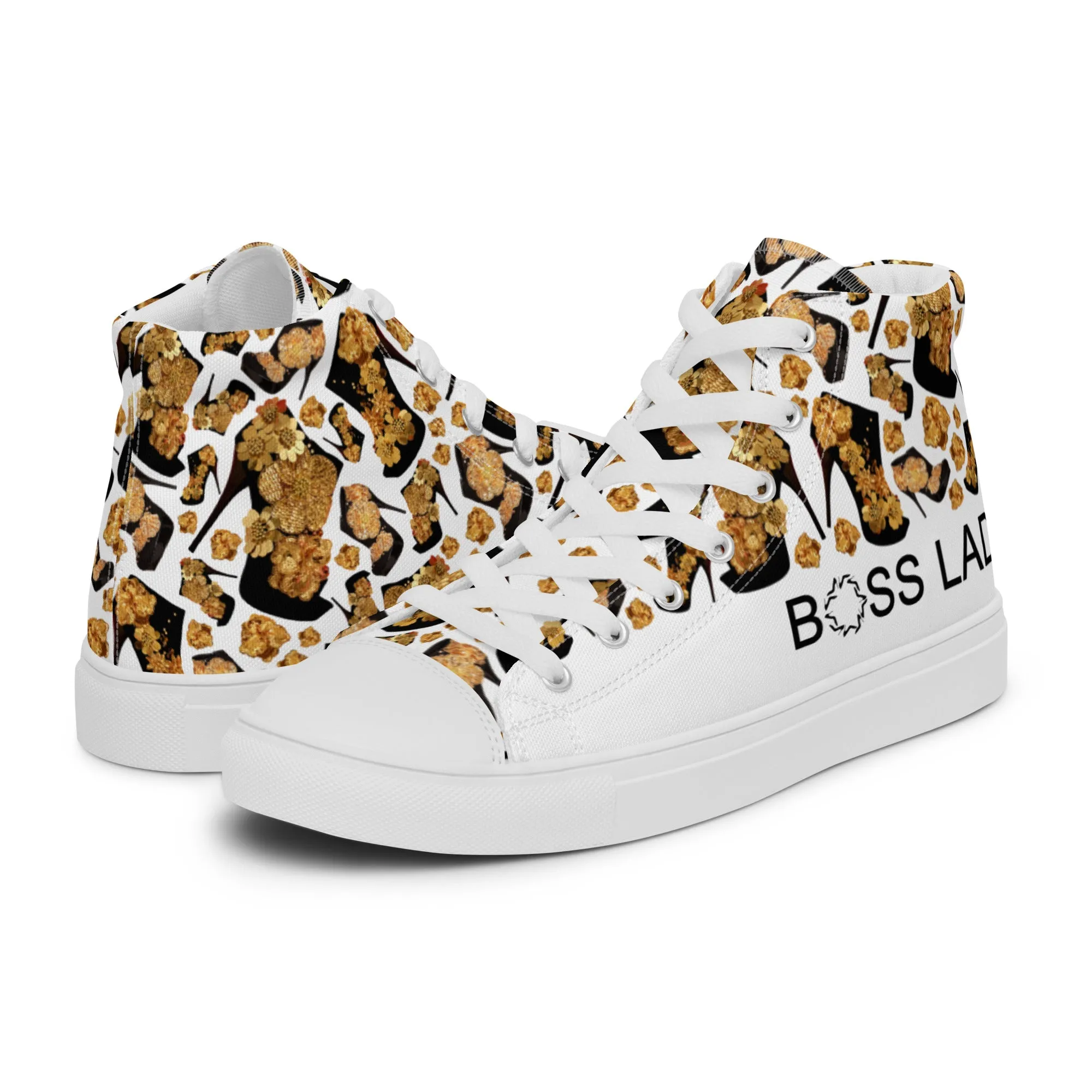 Women’s high top canvas shoes 'Boss Up'