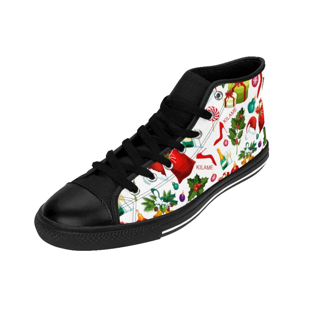 Women's High-top Sneakers 'Christmas party'