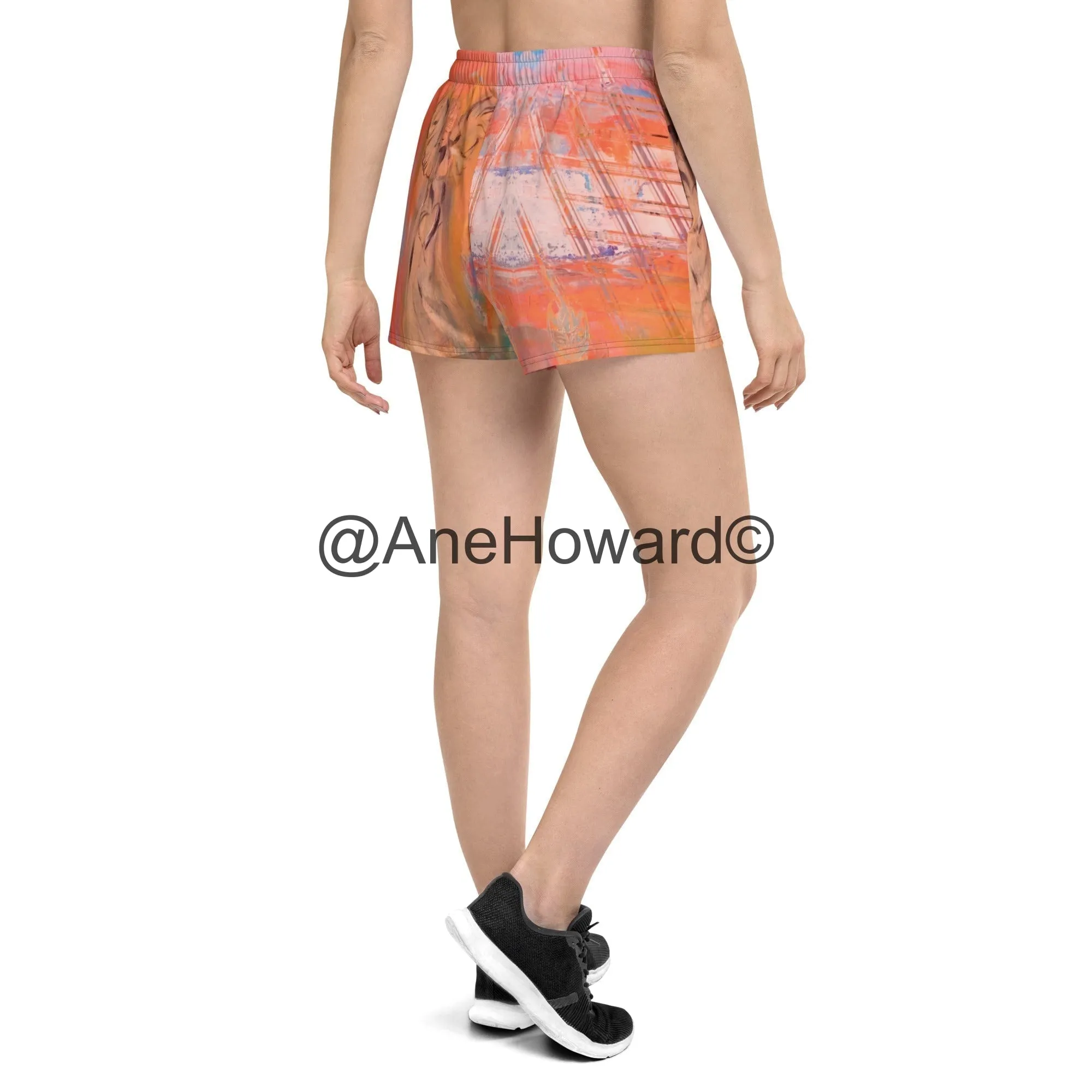 Women’s Recycled Athletic Shorts City of Angels
