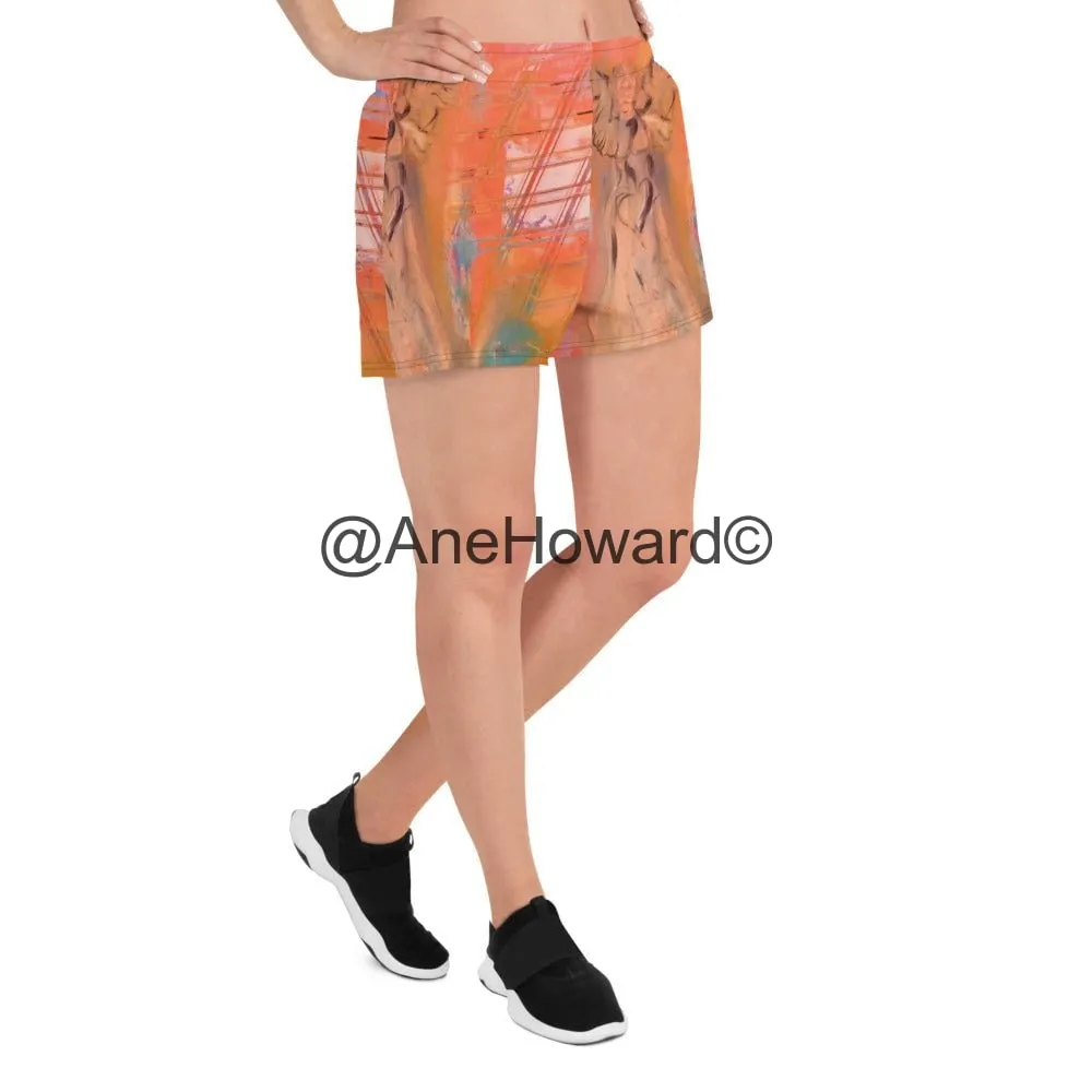 Women’s Recycled Athletic Shorts City of Angels