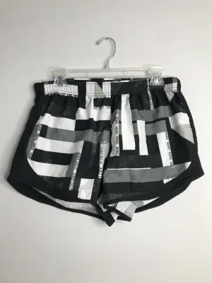 Womens Size Lg Misses Black Nike Athletic Shorts