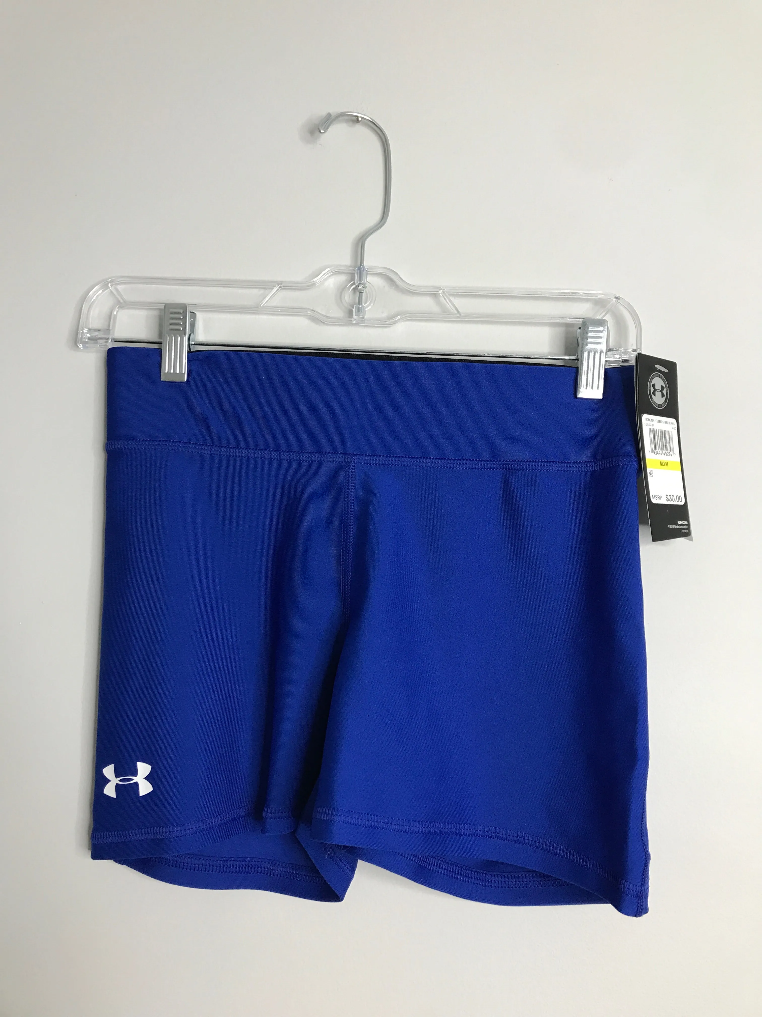 Womens Size Med Misses Blue UA NWT Athletic Shorts