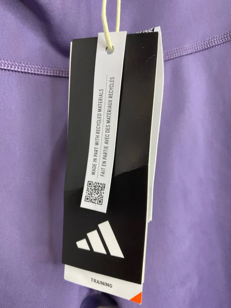 Womens Size Med Misses Purple Adidas NWT Athletic Shorts