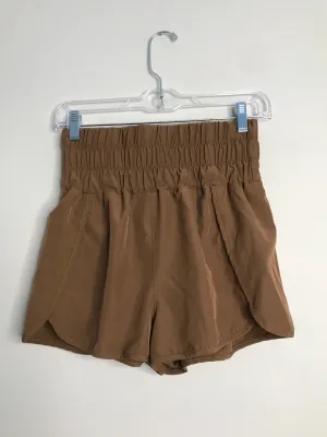 Womens Size Sm Misses Brown New In Athletic Shorts