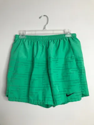 Womens Size Sm Misses Green Nike Athletic Shorts