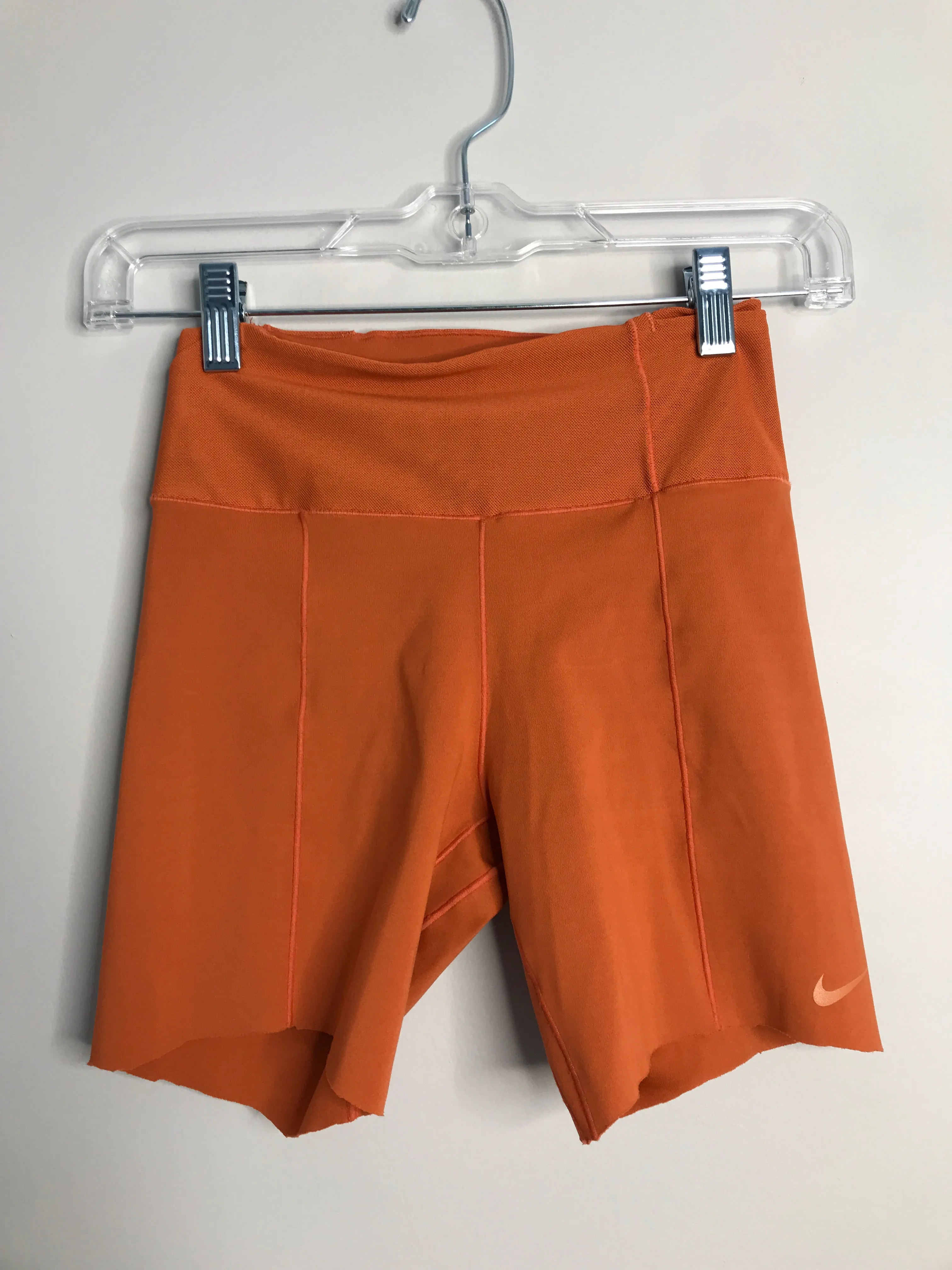 Womens Size XSm Misses Orange Nike Athletic Shorts
