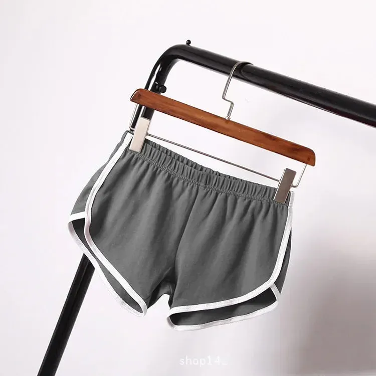Women's Sports Shorts - Casual Fitness, Cycling, Running, and Yoga Anti-Chafe Thin Gym Hot Pants Bottoms