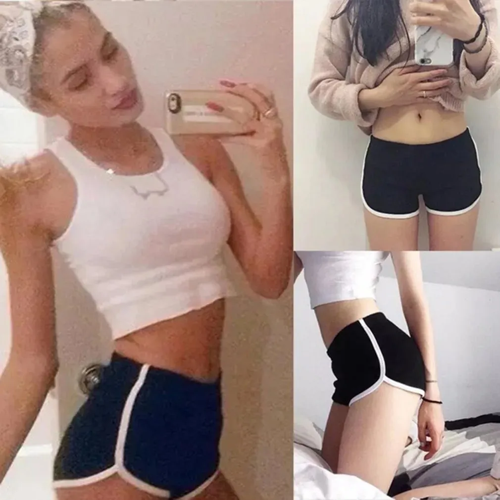 Women's Sports Shorts - Casual Fitness, Cycling, Running, and Yoga Anti-Chafe Thin Gym Hot Pants Bottoms