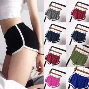 Women's Sports Shorts - Casual Fitness, Cycling, Running, and Yoga Anti-Chafe Thin Gym Hot Pants Bottoms
