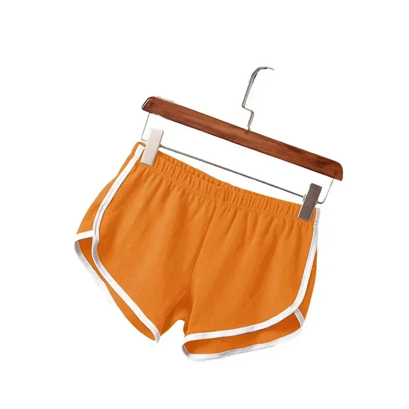 Women's Sports Shorts - Casual Fitness, Cycling, Running, and Yoga Anti-Chafe Thin Gym Hot Pants Bottoms