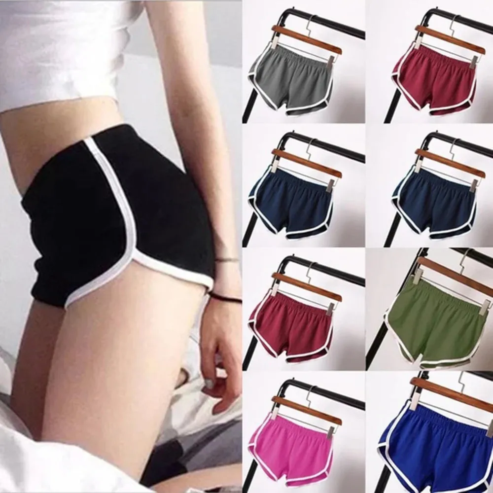 Women's Sports Shorts - Casual Fitness, Cycling, Running, and Yoga Anti-Chafe Thin Gym Hot Pants Bottoms