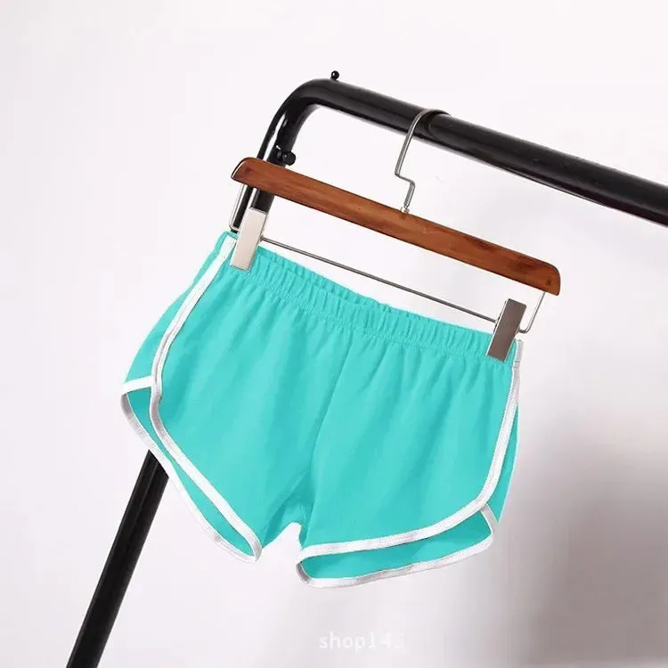 Women's Sports Shorts - Casual Fitness, Cycling, Running, and Yoga Anti-Chafe Thin Gym Hot Pants Bottoms