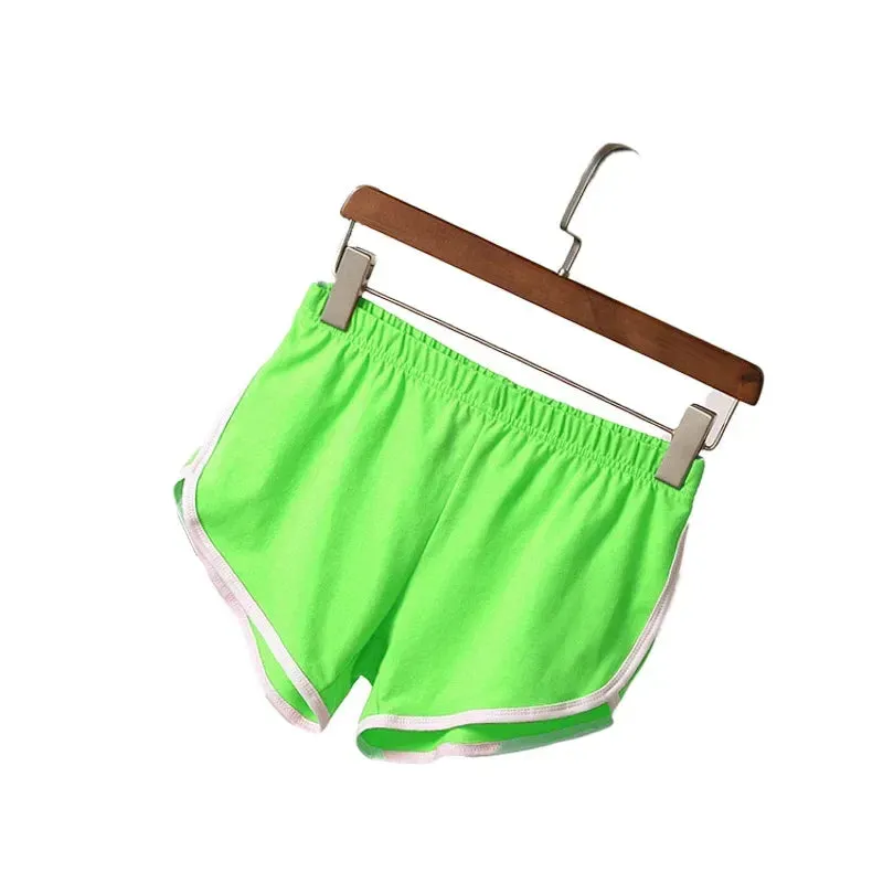 Women's Sports Shorts - Casual Fitness, Cycling, Running, and Yoga Anti-Chafe Thin Gym Hot Pants Bottoms