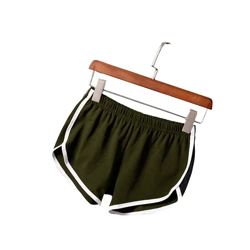 Women's Sports Shorts - Casual Fitness, Cycling, Running, and Yoga Anti-Chafe Thin Gym Hot Pants Bottoms