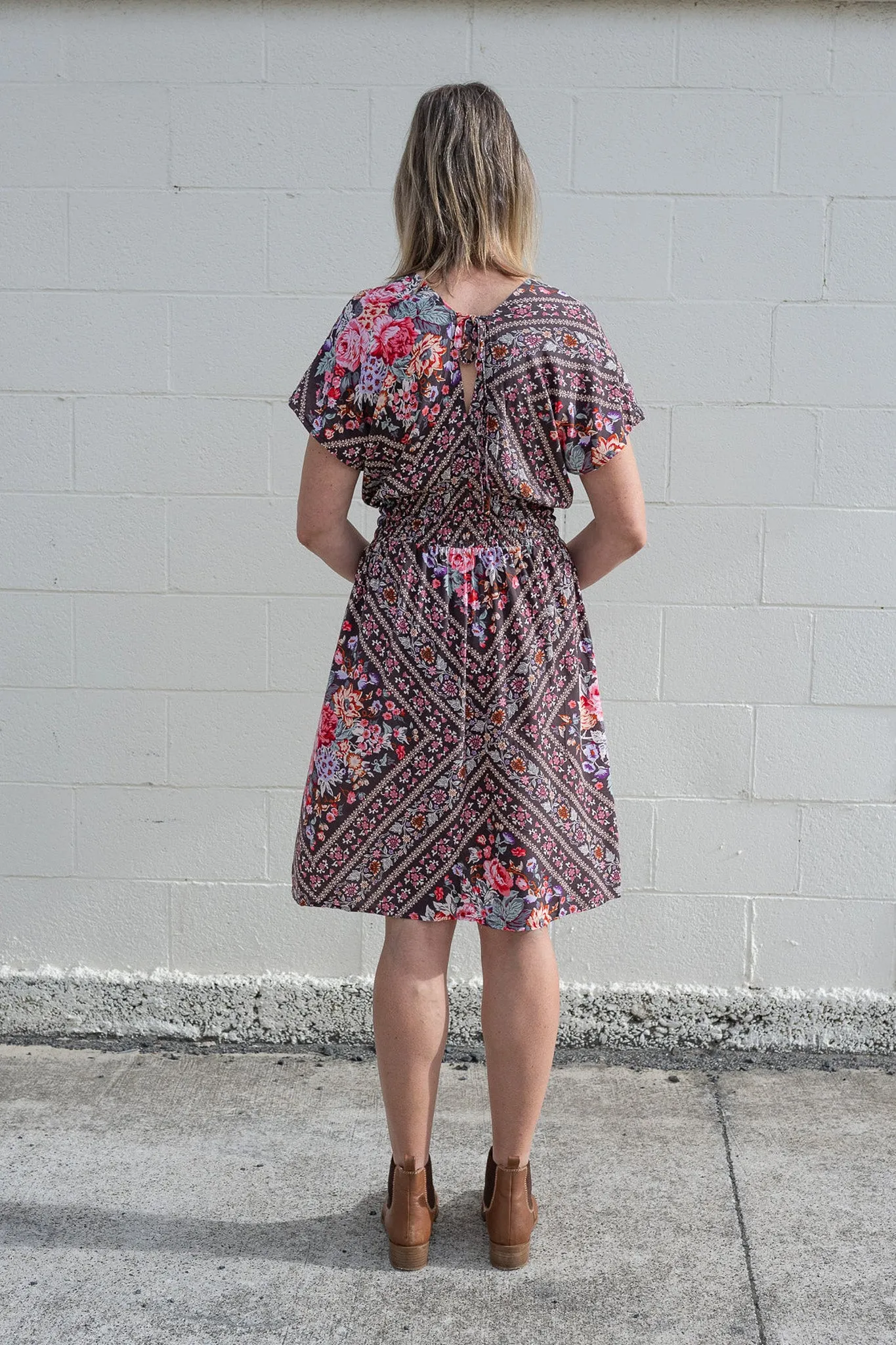 Woodland Floral - Shorter Boho Malia Dress