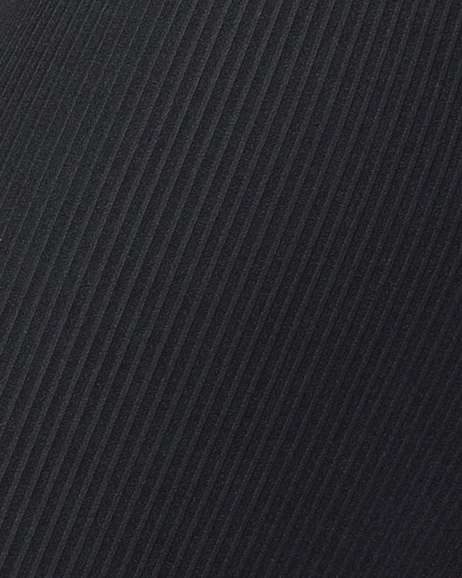 Zero Rise Rib Flare Leggings - Black