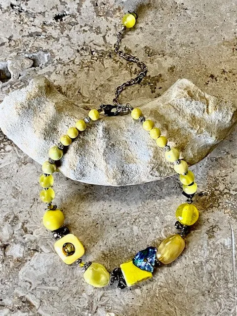 Zest Short Beaded Necklace