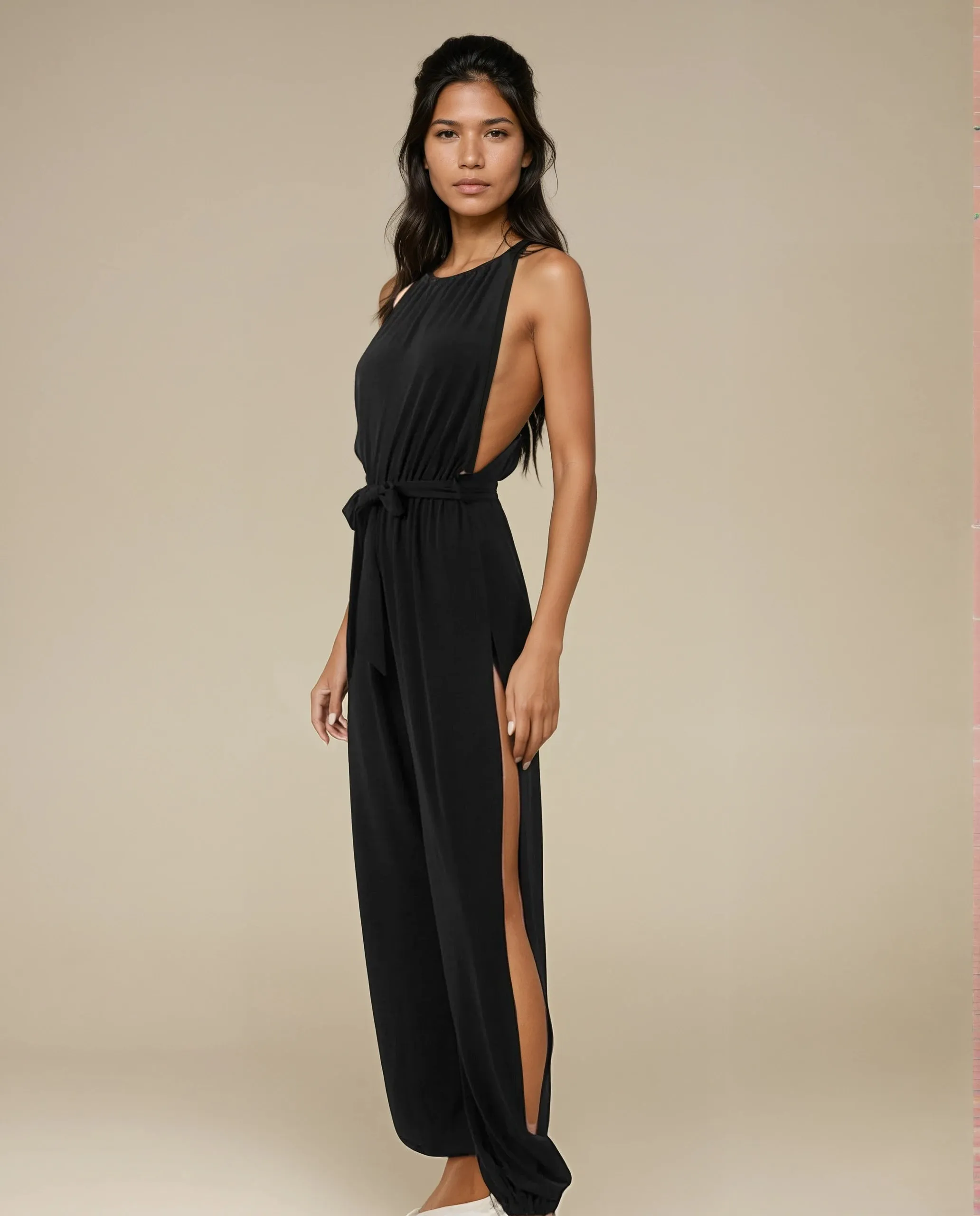 Zoey Side Split Jumpsuit