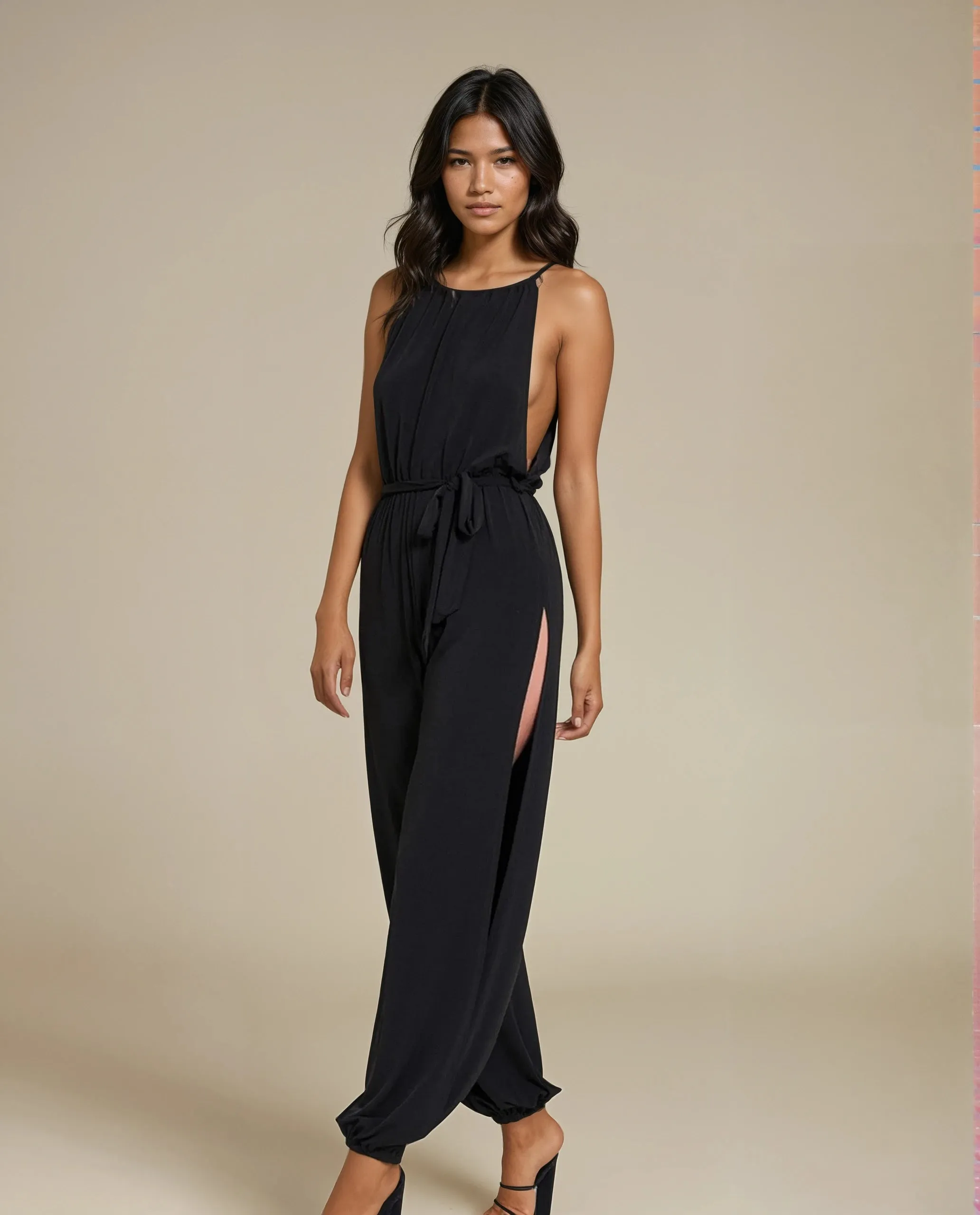 Zoey Side Split Jumpsuit